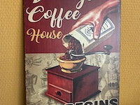 Metalen sierbord - afbeelding 1 van  1