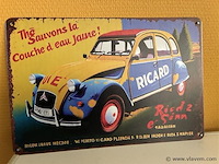 Metalen sierbord - afbeelding 1 van  1