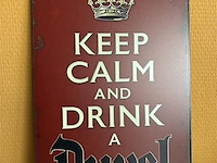 Metalen sierbord - afbeelding 1 van  1