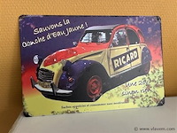 Metalen sierbord - afbeelding 1 van  1