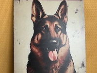 Metalen sierbord - afbeelding 1 van  1