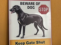 Metalen sierbord - afbeelding 1 van  1