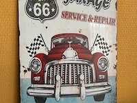 Metalen sierbord - afbeelding 1 van  1