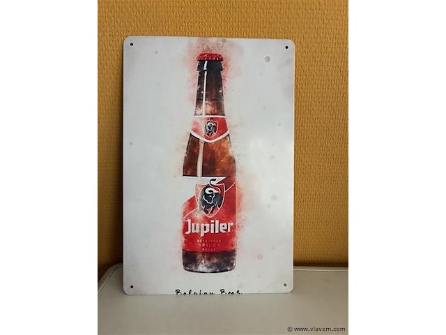 Metalen sierbord - afbeelding 1 van  1