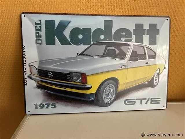 Metalen sierbord - afbeelding 1 van  1