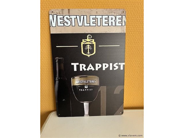 Metalen sierbord - afbeelding 1 van  1