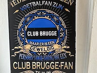 Metalen sierbord - afbeelding 1 van  1