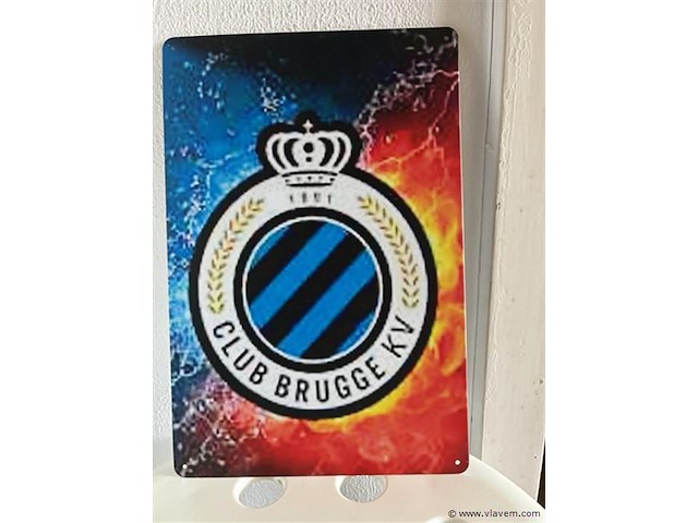 Metalen sierbord - afbeelding 1 van  1