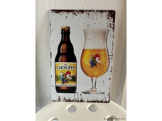 Metalen sierbord - afbeelding 1 van  1