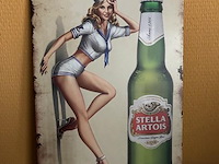 Metalen sierbord - afbeelding 1 van  1