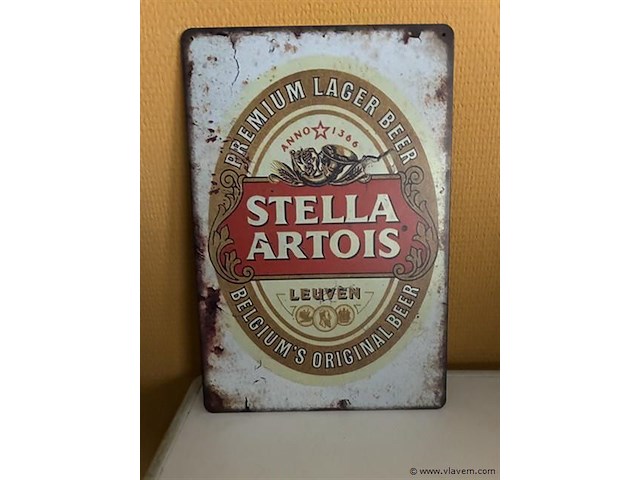 Metalen sierbord - afbeelding 1 van  1