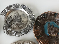 Metalen sierborden. 5 stuks - afbeelding 4 van  5