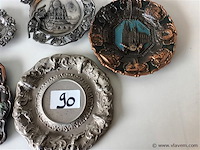 Metalen sierborden. 5 stuks - afbeelding 5 van  5