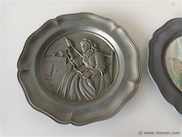 Metalen sierborden. 6 stuks - afbeelding 2 van  5