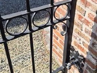 Metalen sierpoort - afbeelding 8 van  10