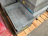 Metalen sorteerbakken (40x) - afbeelding 1 van  1