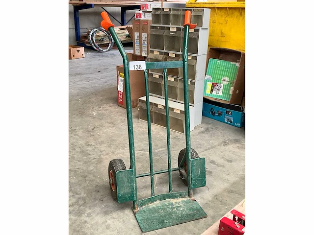 Metalen steekwagen - afbeelding 2 van  2