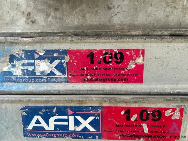 Metalen steigerplanken van het merk afix, diverse maten - afbeelding 3 van  4