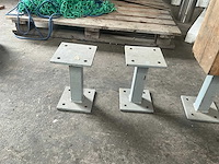 Metalen steunen (3x) - afbeelding 2 van  3