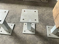 Metalen steunen (3x) - afbeelding 3 van  3
