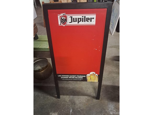 Metalen stoepbord jupiler - afbeelding 1 van  3