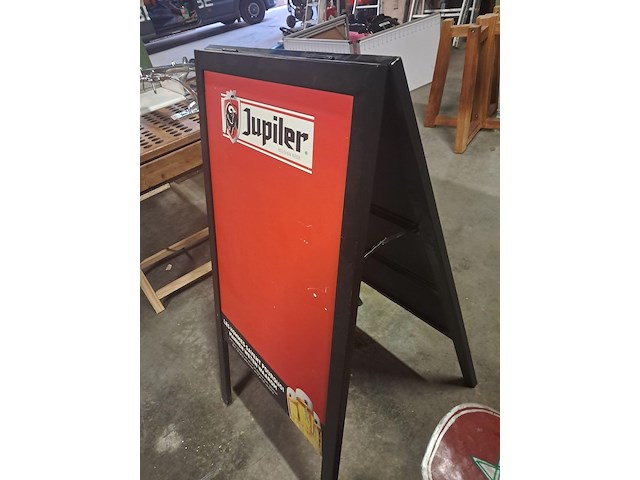 Metalen stoepbord jupiler - afbeelding 2 van  3