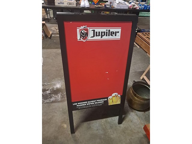 Metalen stoepbord jupiler - afbeelding 3 van  3