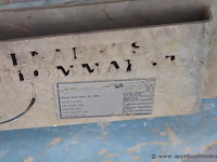 Metalen stortbak, schwinginger, 750l inhoud, 1500kg laadvermogen, bouwjaar 2018, serienummer 18091649 - afbeelding 2 van  2