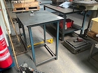 Metalen tafel (2x) - afbeelding 1 van  9