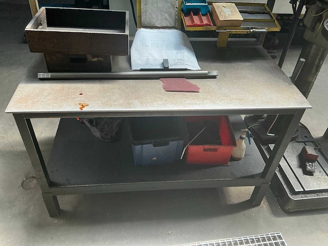 Metalen tafel (2x) - afbeelding 7 van  9
