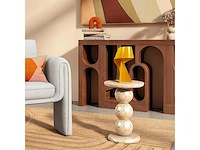 Metalen tafellamp - 35 cm - sunshine yellow - ontwerp door claire norcross - afbeelding 4 van  5