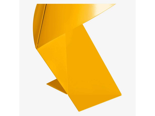 Metalen tafellamp - 35 cm - sunshine yellow - ontwerp door claire norcross - afbeelding 5 van  5