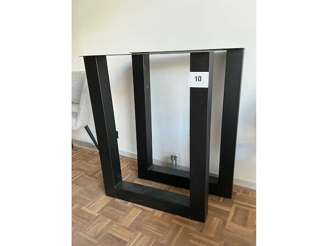 Metalen tafelpoot (2x) - afbeelding 4 van  4