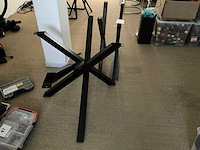 Metalen tafelpoot (3x) - afbeelding 3 van  4