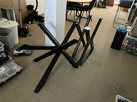 Metalen tafelpoot (3x) - afbeelding 4 van  4