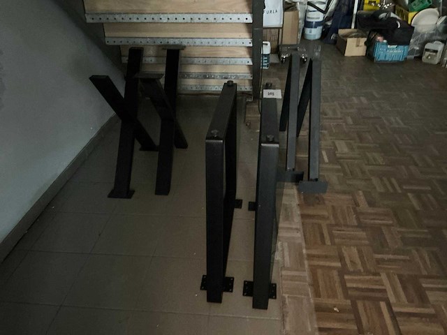 Metalen tafelpoot (6x) - afbeelding 2 van  9