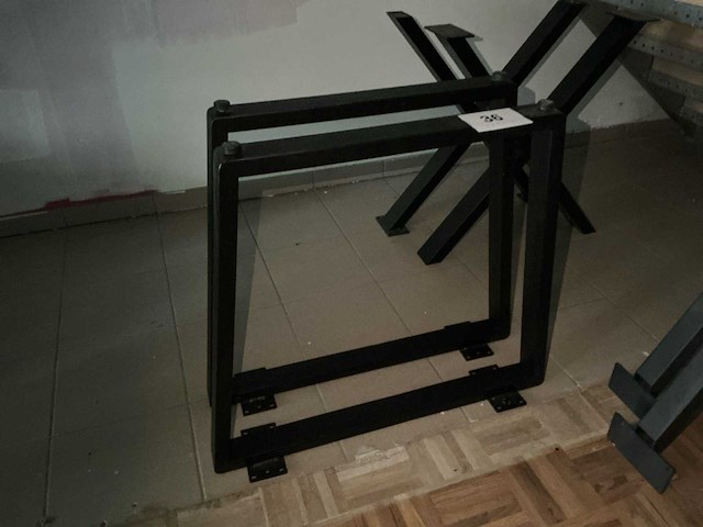 Metalen tafelpoot (6x) - afbeelding 3 van  9