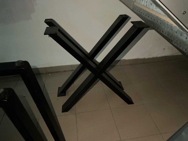 Metalen tafelpoot (6x) - afbeelding 4 van  9