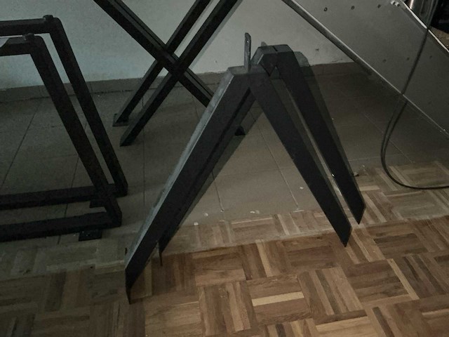 Metalen tafelpoot (6x) - afbeelding 5 van  9