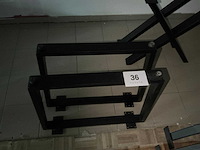 Metalen tafelpoot (6x) - afbeelding 6 van  9