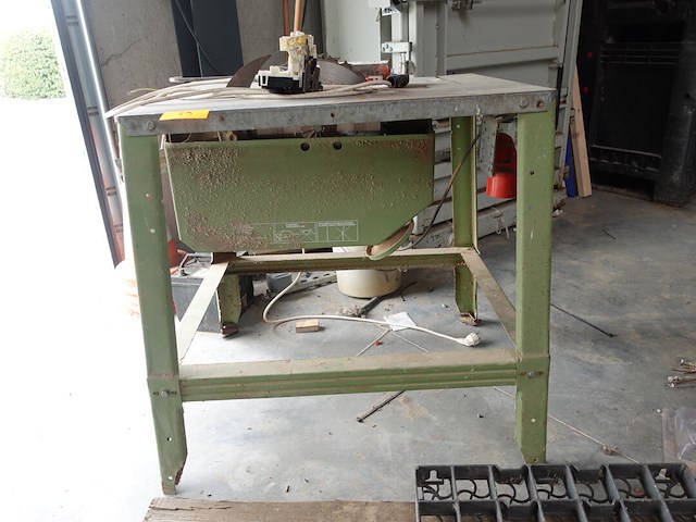 Metalen tafelzaagmachine - afbeelding 1 van  3