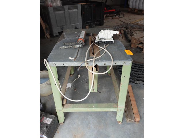Metalen tafelzaagmachine - afbeelding 3 van  3
