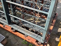 Metalen toegangspoort met brievenbus - afbeelding 5 van  10