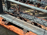 Metalen toegangspoort met brievenbus - afbeelding 7 van  10