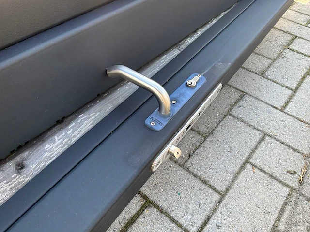 Metalen toegangspoort - afbeelding 2 van  4