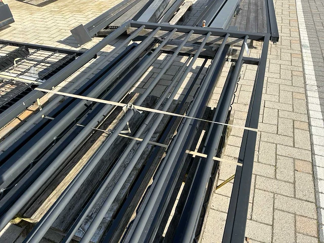 Metalen toegangspoort - afbeelding 4 van  5