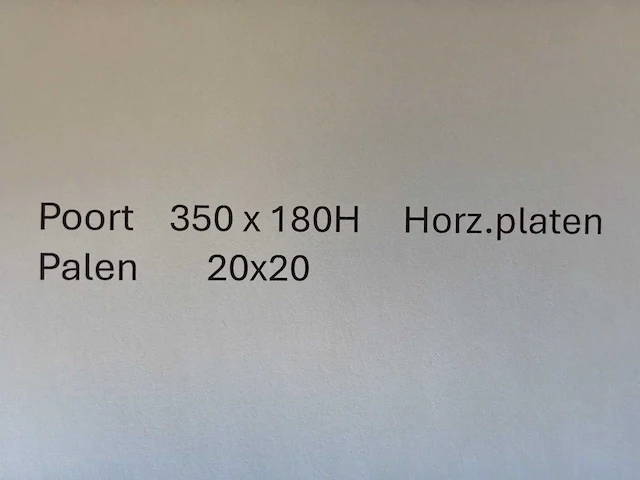 Metalen toegangspoort - afbeelding 2 van  10