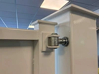 Metalen toegangspoort - afbeelding 5 van  10
