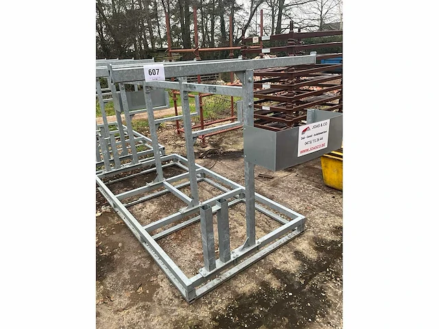 Metalen transportbok voor aluminium stelling - afbeelding 2 van  6