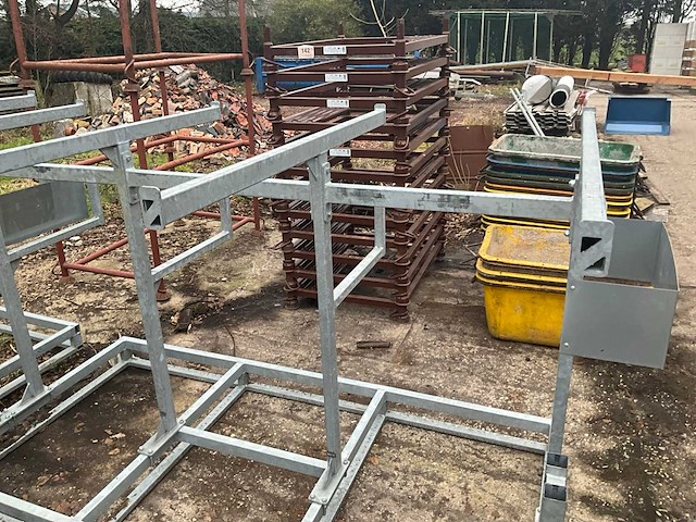 Metalen transportbok voor aluminium stelling - afbeelding 3 van  5